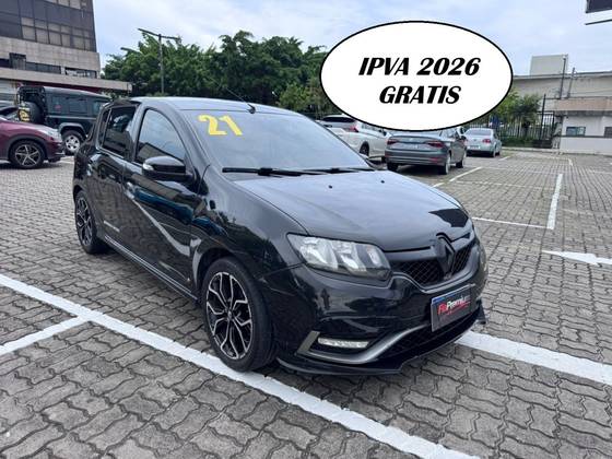 RENAULT SANDERO 2.0 16V HI-FLEX RS MANUAL RENAULT SANDERO 2.0 16V HI-FLEX RS MANUAL